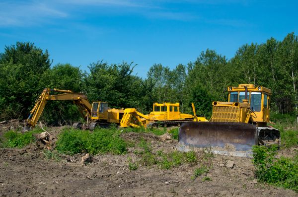 Bulldozer Clearing in Seneca