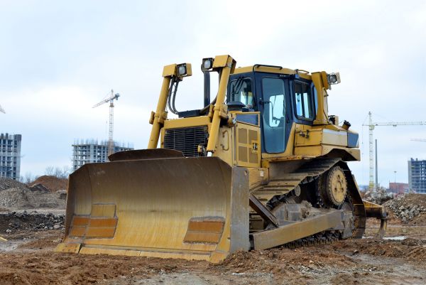 Bulldozer Site Clearing in Seneca